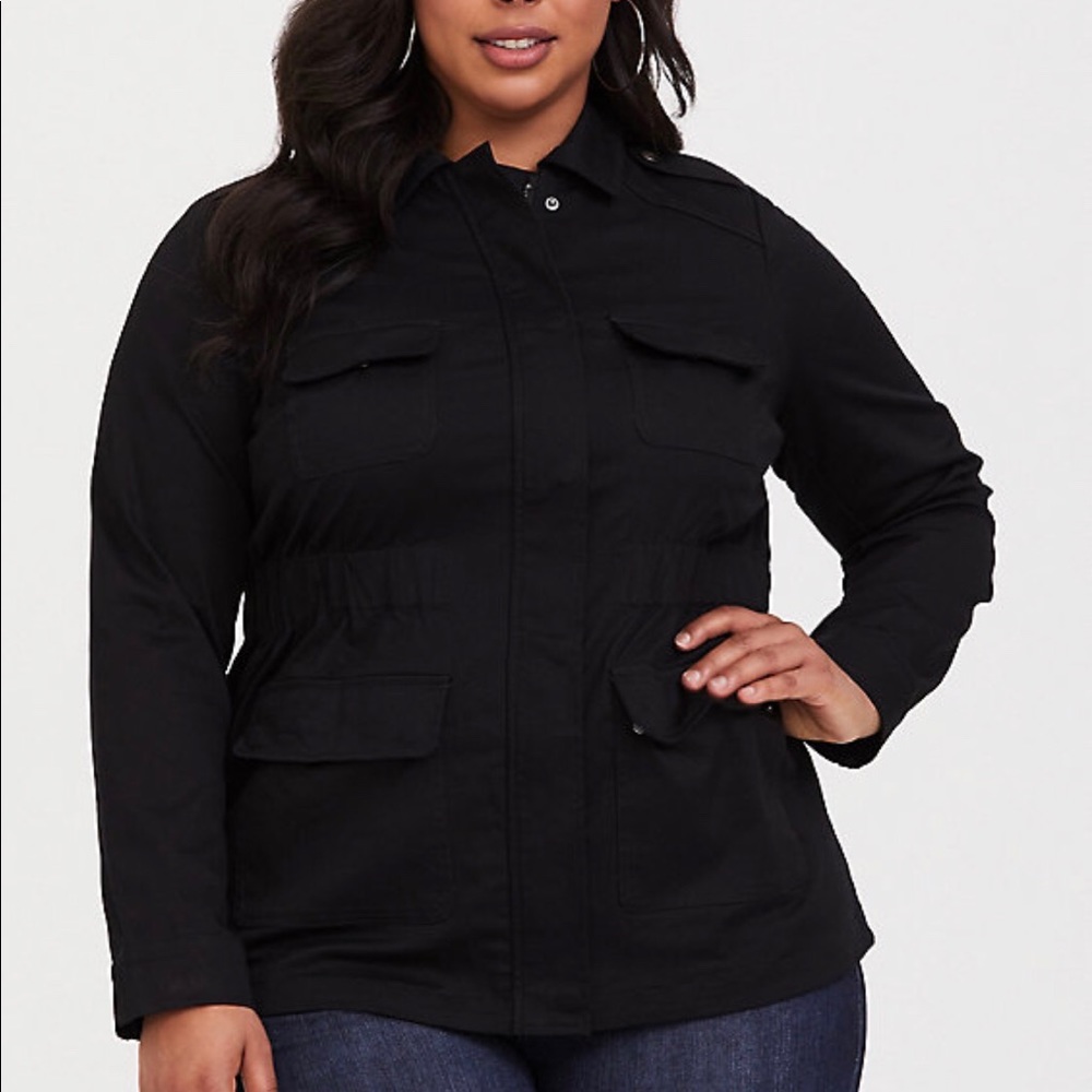 Torrid anorak jacket sz 0